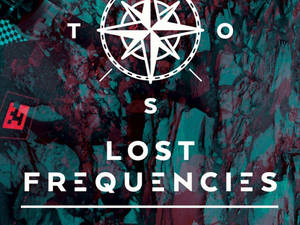 Lost Frequencies logo cover wallpaper. — 4:3 Wallpaper