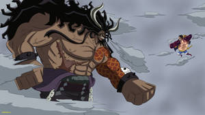 Luffy Gear 4 At Kaido Human wallpaper — Luffy gear 4 Wallpaper