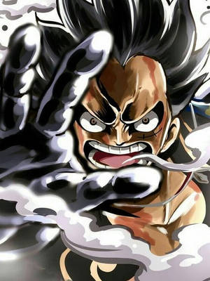 Luffy Gear 4 Galit na Head Shot wallpaper — Luffy gear 4 Wallpaper