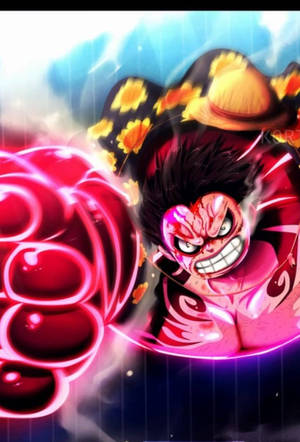 Luffy Gear 4 Pagsabog ng Suntok na wallpaper — Luffy gear 4 Wallpaper