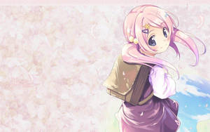 Magandang Anime Pink Hair Girl