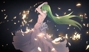 Magandang Babae Anime Sayaw wallpaper — Sayaw ng anime Wallpaper