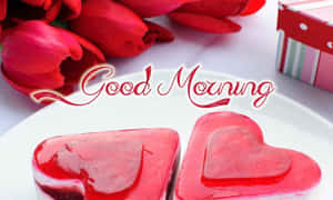 Magandang Umaga Mahal Heart Jelly Dessert — Magandang umaga mahal ko Wallpaper