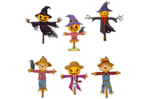 Mga cartoon na larawan ng Halloween