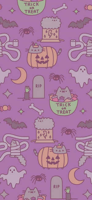 Maging nakakatakot at ipakita ang iyong diwa ng Halloween gamit ang masayang iPhone wallpaper na ito! — Infinix Hot 60i Wallpaper