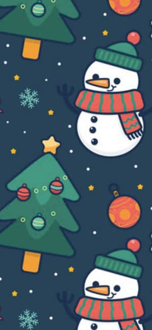 Christmas background para sa Iphone