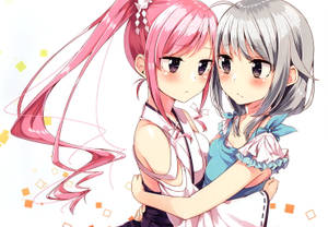 Wallpaper ng magkasintahang anime na lesbiyana — Anime Lesbian Wallpaper