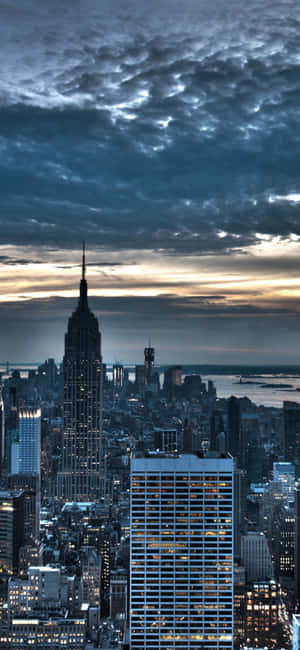 Iphone Xs Ny City Background — iPhone 17 Pro Wallpaper