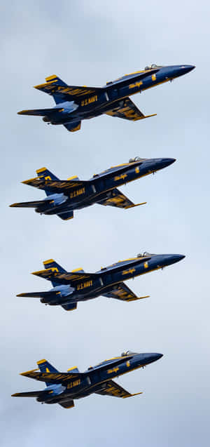 Blue Angels — Galaxy A56 Wallpaper
