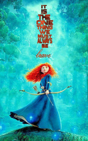 Majestic Blue Merida Phone wallpaper. — Galaxy Tab S9 FE Wallpaper