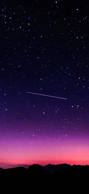 Purple At Pink Background — iPhone 16 Wallpaper