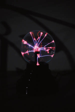 Color Light Plasma Ball — Huawei MatePad Pro Max Wallpaper