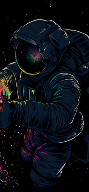 Makulay na Abstract na Wallpaper para sa iPhone — Huawei Pura 90 Pro Wallpaper
