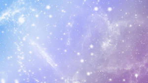 Makulay na Pastel Galaxy na May mga Bituin