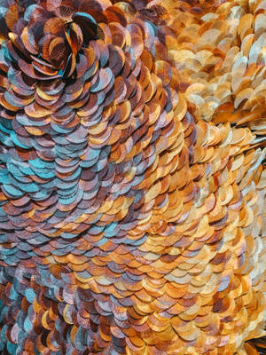 Wallpaper ng cool na pattern ng kaliskis — Astig na isda Wallpaper