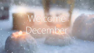 Maligayang Pagdating ng Disyembre — Winter Aesthetic Wallpaper