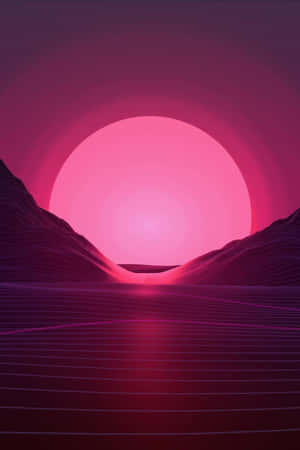 Neon Pink Aesthetic na mga larawan