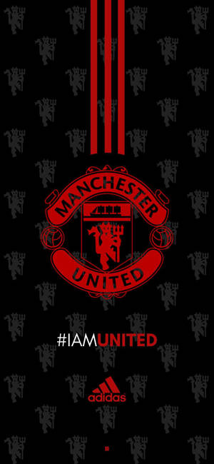 Manchester United Logo And Adidas Logo — Pixel 9 Pro Wallpaper