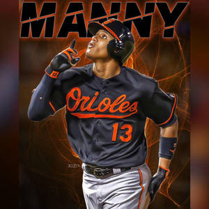 Poster ni Manny Machado ng Orioles — Tecno Phantom V Flip2 Wallpaper