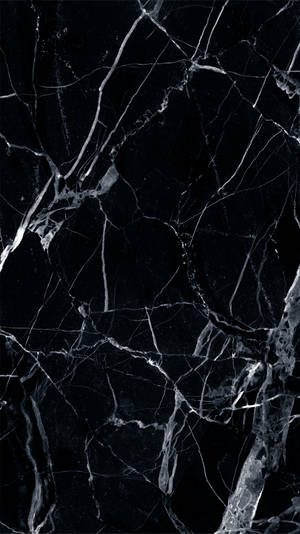 Marmol na Itim at Puti ng Marquina para sa iPhone — Itim at puting aesthetic GIF Wallpaper