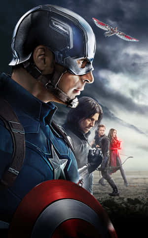 Captain America Cool — Tecno Megapad SE Wallpaper