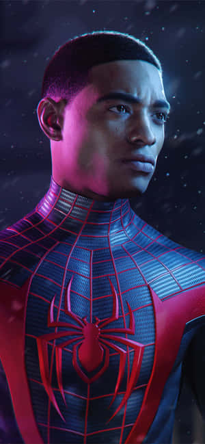 Miles Morales Iphone — iPhone Air Wallpaper