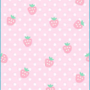 Masayang Mundo ng Kawaii - Pink Aesthetic na Background