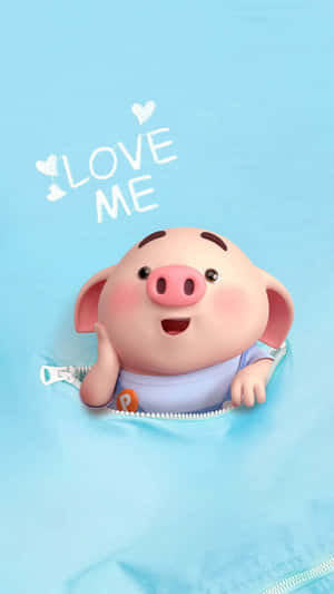 Baboy na background — Cute na baboy Wallpaper