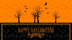 Masayang Vintage Halloween Poster