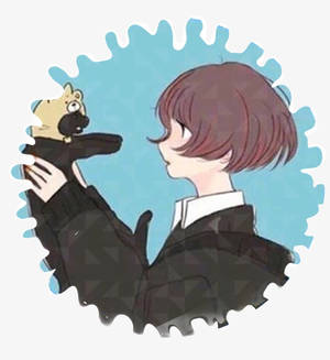 Matching PFP Para sa Mag-asawa na Cat Lovers — Honor Magic V Flip 2 Wallpaper