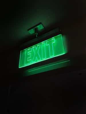 Neon Green Background