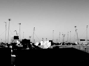 Mauritania Itim at Puti — Itim at puting aesthetic GIF Wallpaper