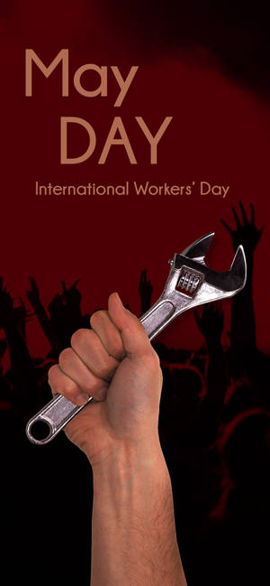 May Day Workers' Day wallpaper — iPhone 17e Wallpaper
