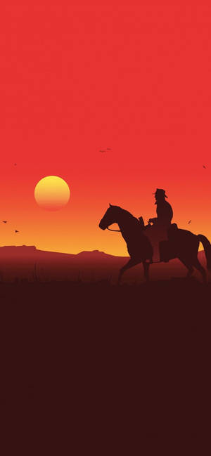 Kabayo Red Dead Redemption 2 — Pixel 8 Wallpaper