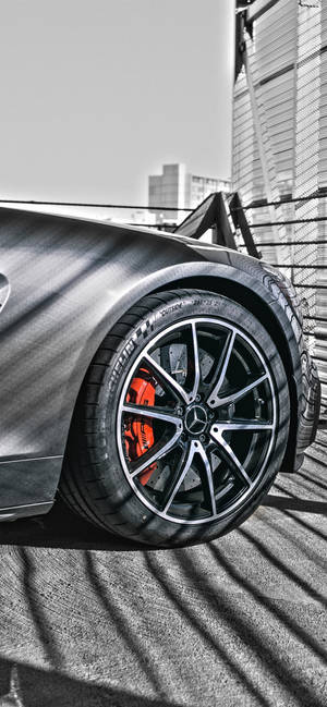 Mercedes iPhone X Tire — ROG Phone 9 FE Wallpaper