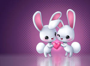 Mga Cute Love Bunnies