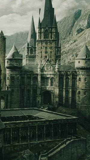 HP Hogwarts Mga Kilalang Tore Aesthetic — Aesthetic harry potter Wallpaper