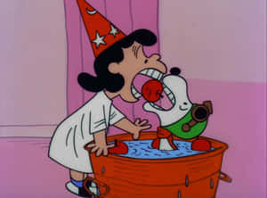 Mga larawan ni Charlie Brown para sa Halloween