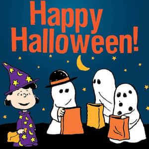 Mga larawan ni Charlie Brown para sa Halloween