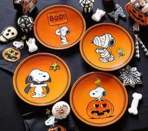 Mga larawan ni Charlie Brown para sa Halloween