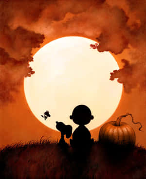 Mga larawan ni Charlie Brown para sa Halloween