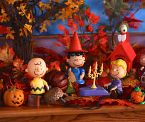 Mga larawan ni Charlie Brown para sa Halloween