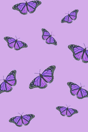Cute na Lilang Background