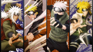 Wallpaper ng mga Makapangyarihang Ninja ng Naruto — Mga karakter ng naruto Wallpaper