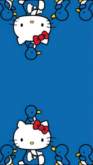 Mga Pato at Hello Kitty na Aesthetic