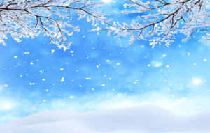 Winter Snow Background