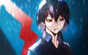 Wallpaper ng mga tauhan ng Tokyo Ghoul na si Juuzou Suzuya