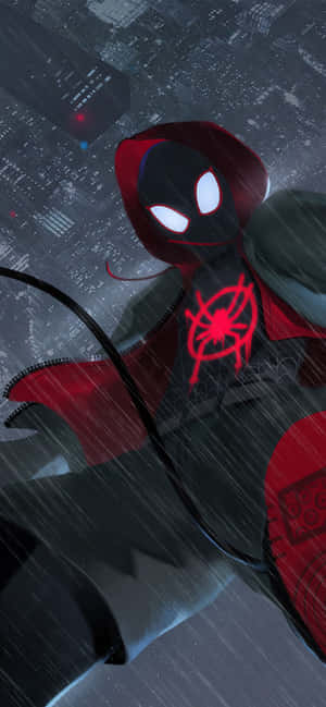 Miles Morales Iphone — iPhone 14 Pro Wallpaper