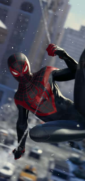 Miles Morales Iphone — iPhone Air Wallpaper