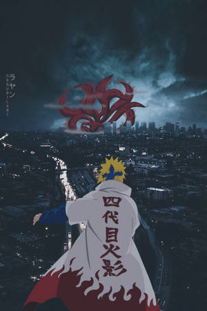 Minato Laban kay Kurama Naruto Aesthetic